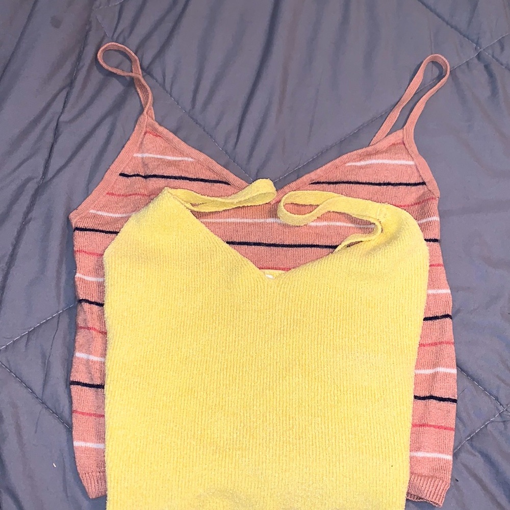 Lot of 2 adorable crop tops